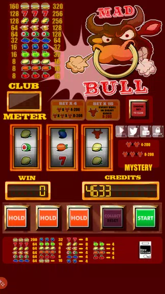 Mad Bull slot machine Screenshot 3