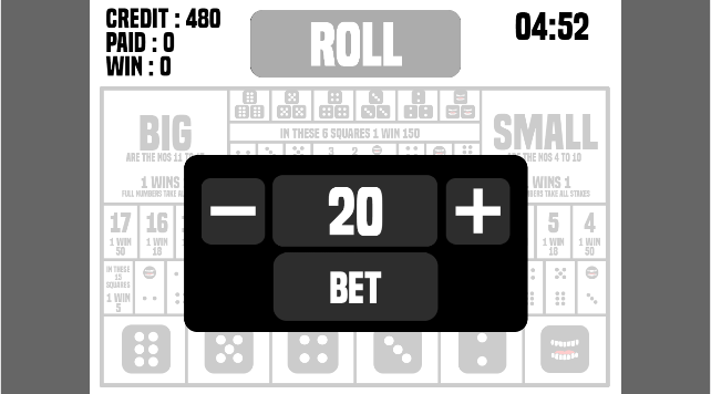 Roll Dice Game Screenshot 1 