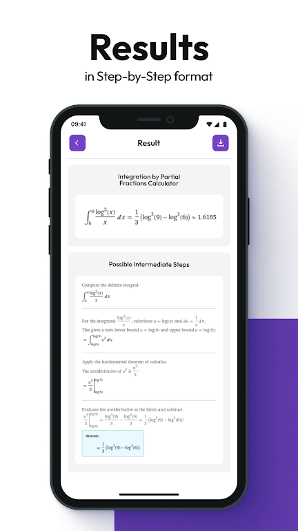 Double Integral Calculator Screenshot 3