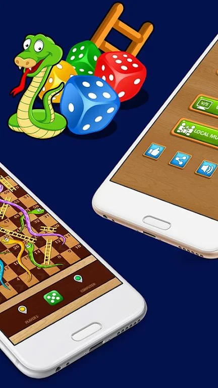 Snakes And Ladders Dice Game - सांप सीढ़ी वाला गेम Screenshot 3 