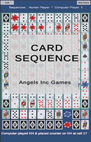 Card Sequence Board Game Screenshot 1