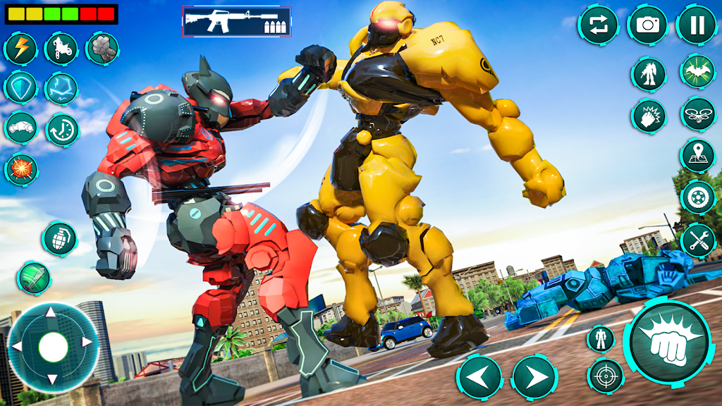 Bat Robot Moto Bike Robot Game Screenshot 4