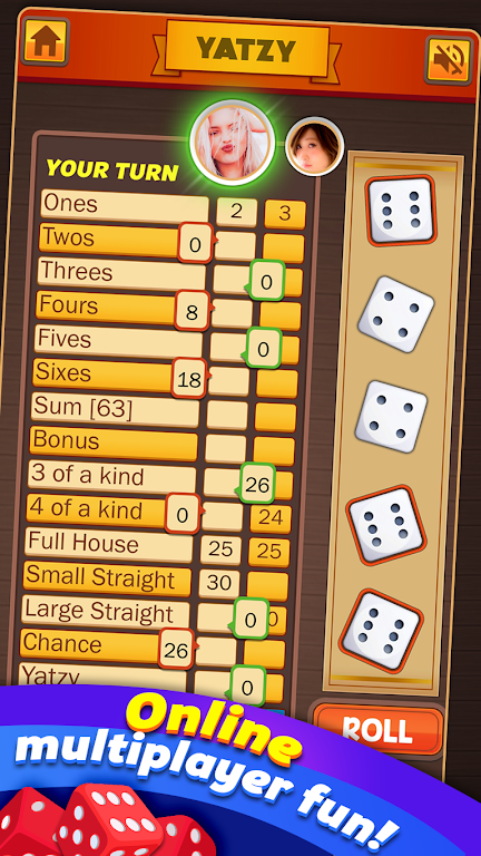 Yatzy Dice with Friends Screenshot 4 