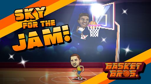 BasketBros.io - From the hit basketball web game! Screenshot 1