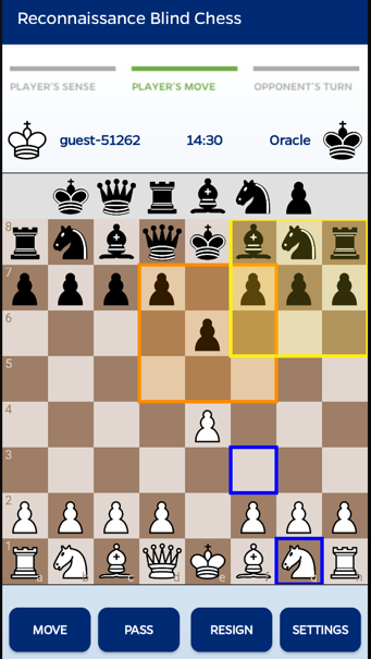 Reconnaissance Blind Chess Screenshot 2 