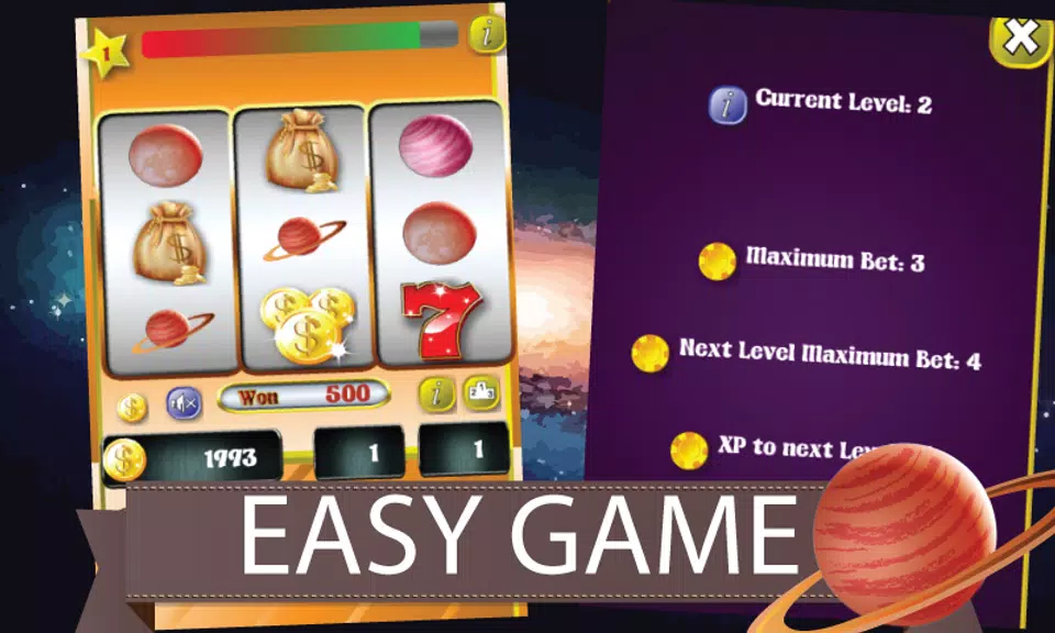 Galaxy  777 Slots Screenshot 1