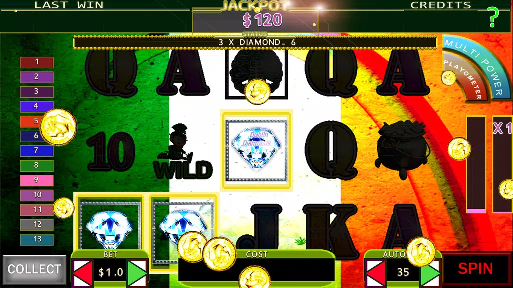 Dublin Diamonds: irish slots Screenshot 4 