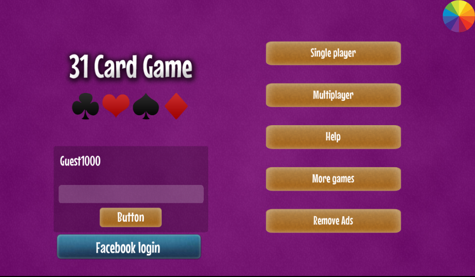 ♣ Thirty one - 31 card game. Screenshot 3 