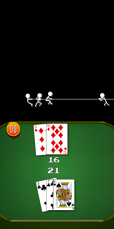 Blackjack - Tug of War Screenshot 2 