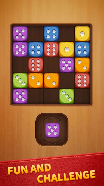 Woody Dice - Merge Puzzle Screenshot 3 