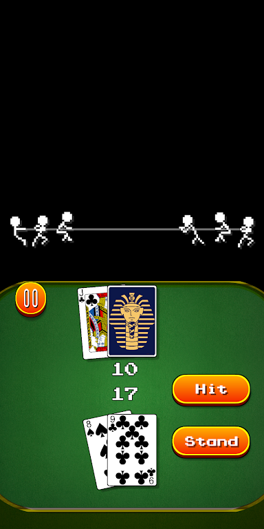 Blackjack - Tug of War Screenshot 1