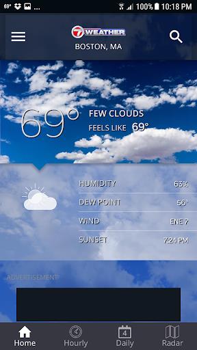 WHDH 7 Weather - Boston Screenshot 1 