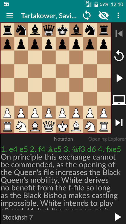 Perfect Chess Trainer Demo Screenshot 1