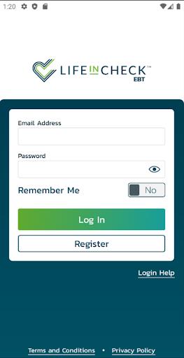 LifeInCheck EBT Screenshot 2