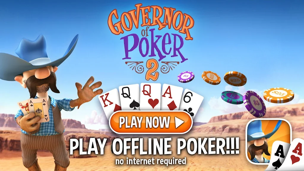 Governor of Poker 2 - OFFLINE POKER GAME Screenshot 4