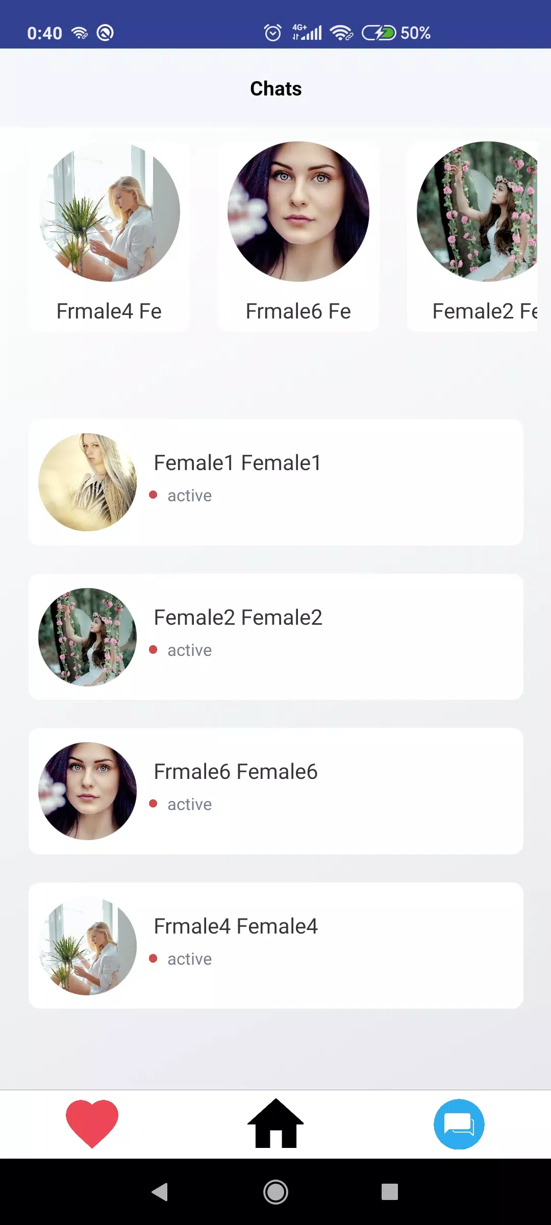 Instadate - Free Date, Chat, M Screenshot 1