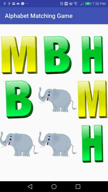 ABC Alphabet Card Match Game Kid Screenshot 4 