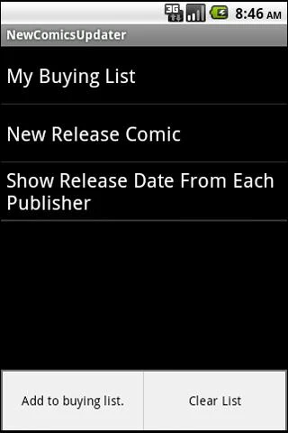 Thai New comics Updater Screenshot 1 