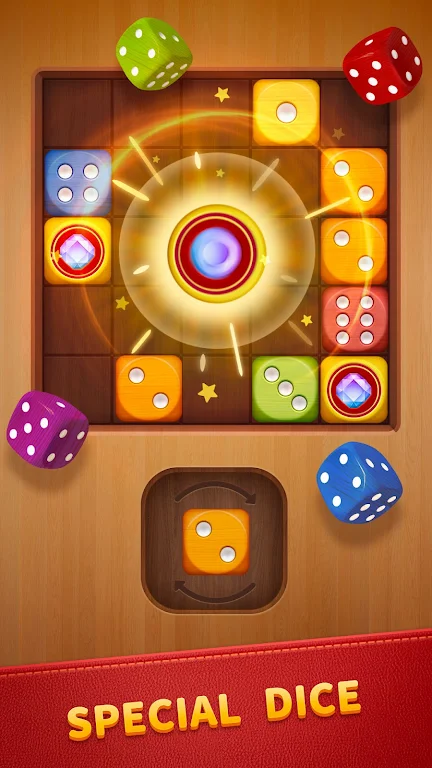 Woody Dice - Merge Puzzle Screenshot 4 