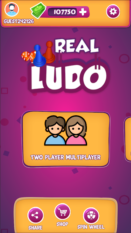 Real Ludo - 2 Dice ludo Game Screenshot 2 