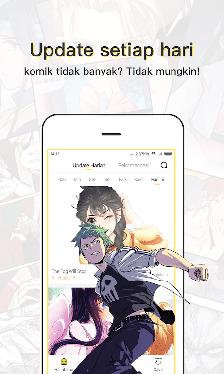 Mangago - komik asli dan otentik Screenshot 2 