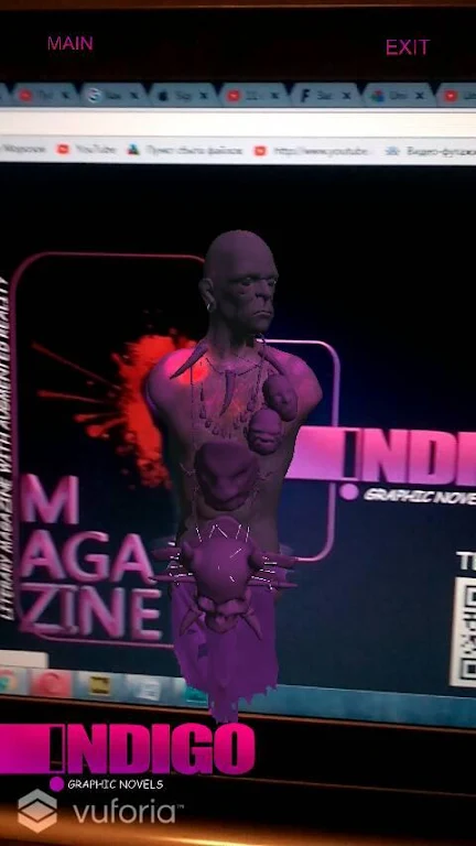 INDIGO - MAGAZINE of GRAPHIC NOVELS with AR Screenshot 3 