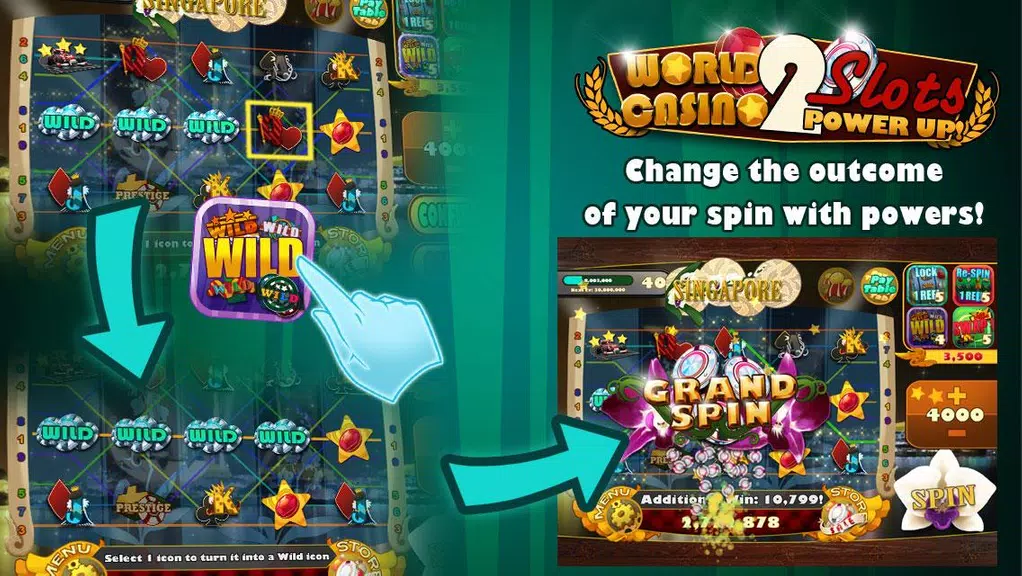 Slots Power Up 2 World Casino Screenshot 3