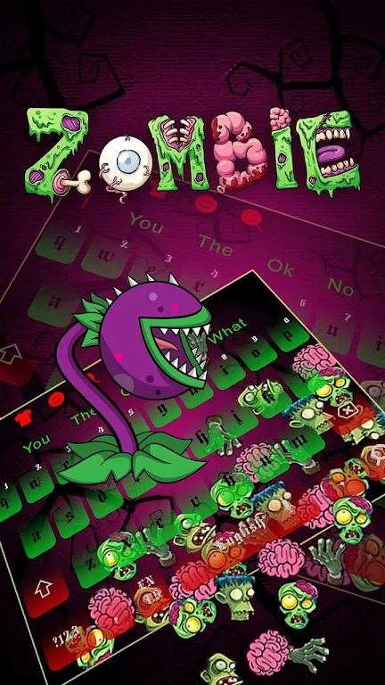 3D Zombie Gravity keyboard Screenshot 1 