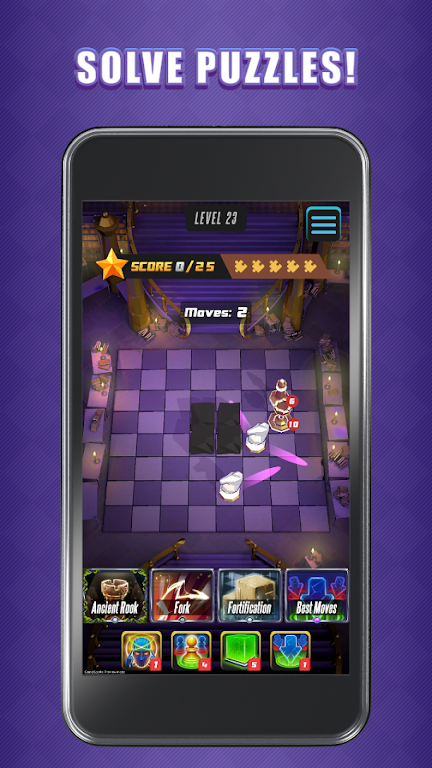 Triplekades: Chess Puzzle Screenshot 1 