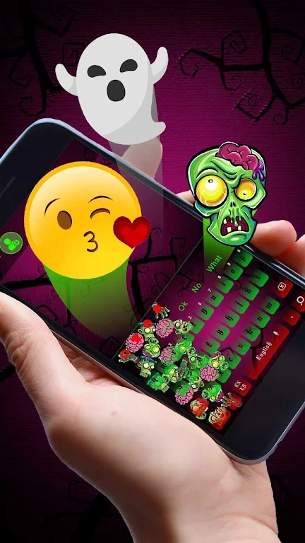 3D Zombie Gravity keyboard Screenshot 3 