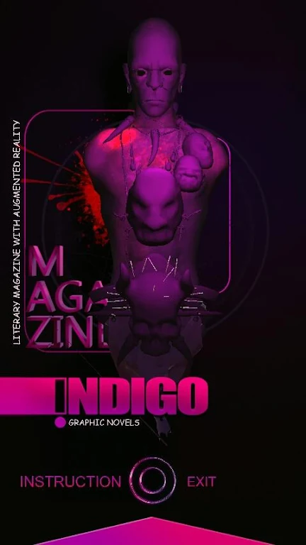 INDIGO - MAGAZINE of GRAPHIC NOVELS with AR Screenshot 1 