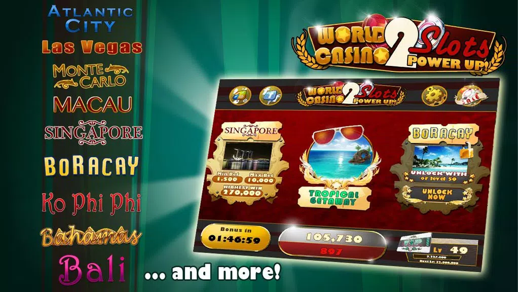 Slots Power Up 2 World Casino Screenshot 1 