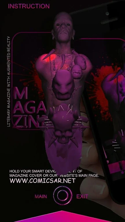 INDIGO - MAGAZINE of GRAPHIC NOVELS with AR Screenshot 2 