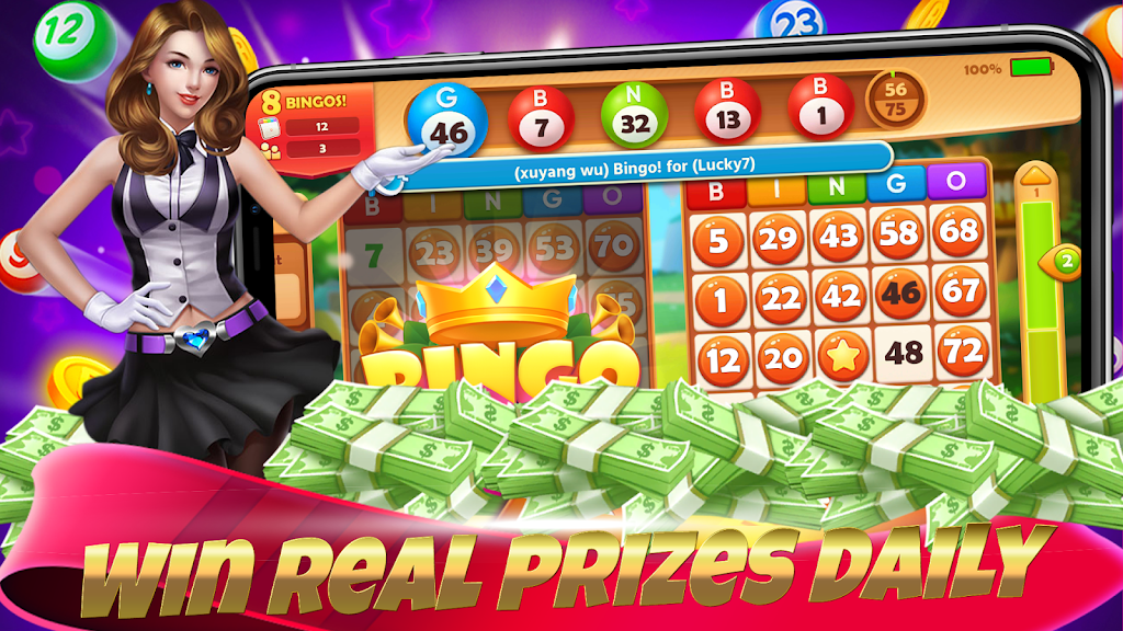 Bingo-Tour Win Cash & Prizes Screenshot 1 