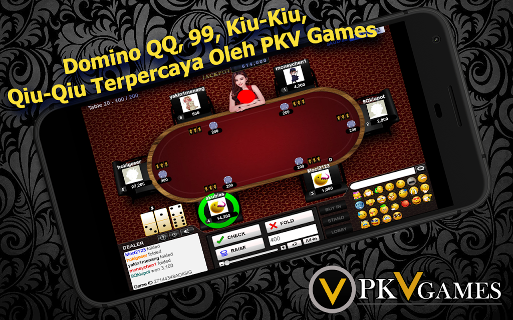 PKV Games, Bandar Domino QQ 99 Kiu Qiu - HOKIKIU Screenshot 3 