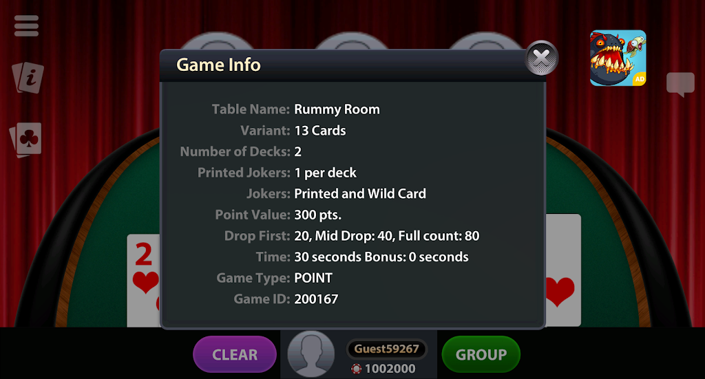 Play Indian Rummy: 13 Cards & Pool Rummy Online Screenshot 2 