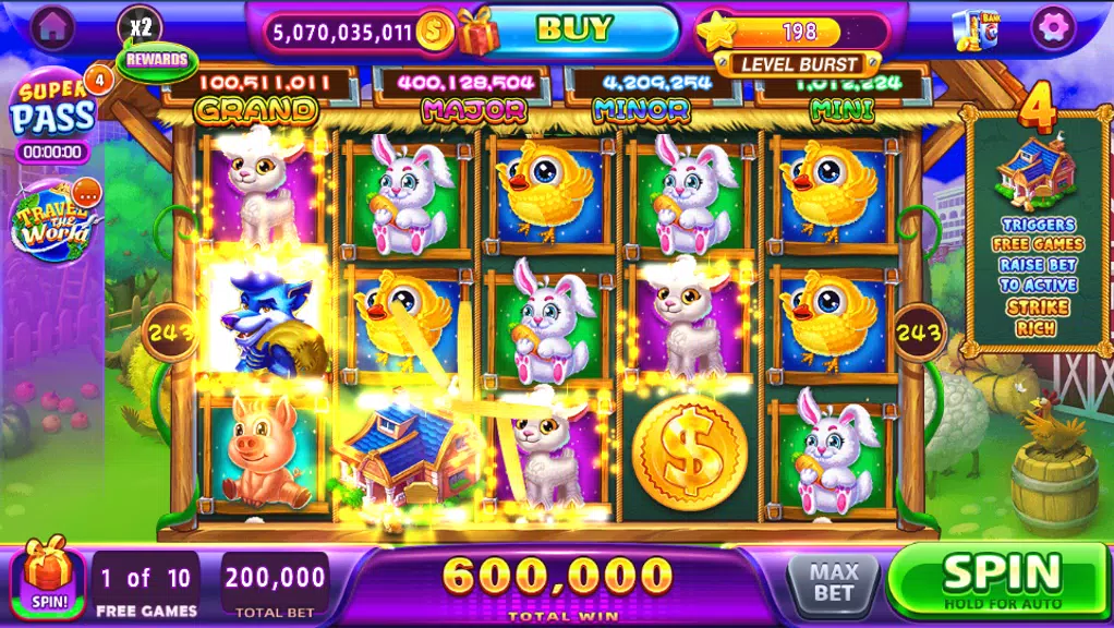 Cash Storm-Casino Slot Machine Screenshot 1 