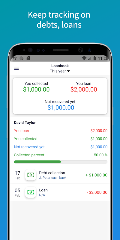 SmartMoney - Personal money management Screenshot 3