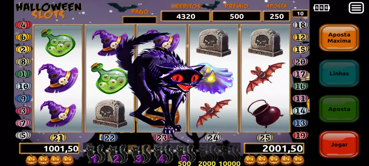 Halloween Slot Machine Screenshot 3