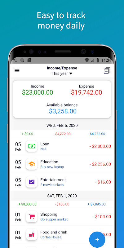 SmartMoney - Personal money management Screenshot 4