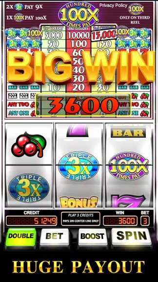 Slot Machine: Triple Hundred Times Pay Free Slot Screenshot 3