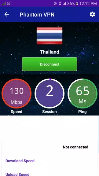 Phantom VPN - Secure and Bangl Screenshot 3 