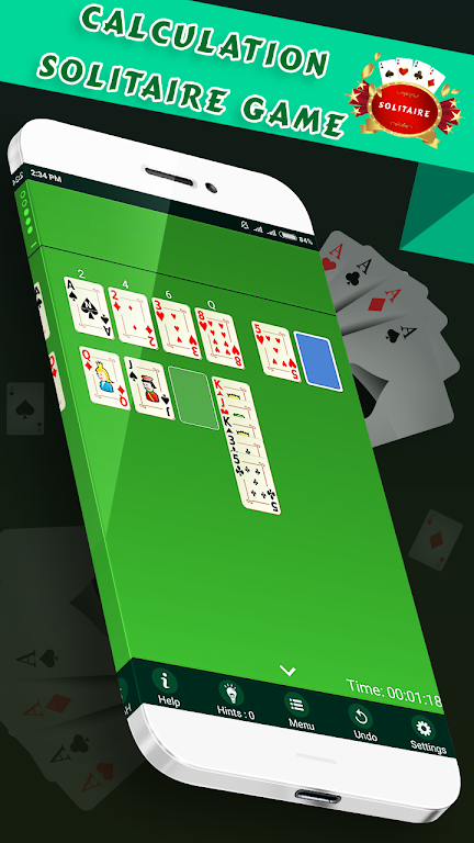 Calculation Solitaire  -  Free Classic Card Game Screenshot 3