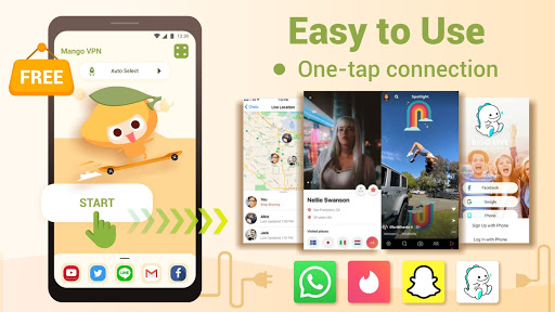 Mango VPN - Best Free VPN & Unlimited High Speed Screenshot 2