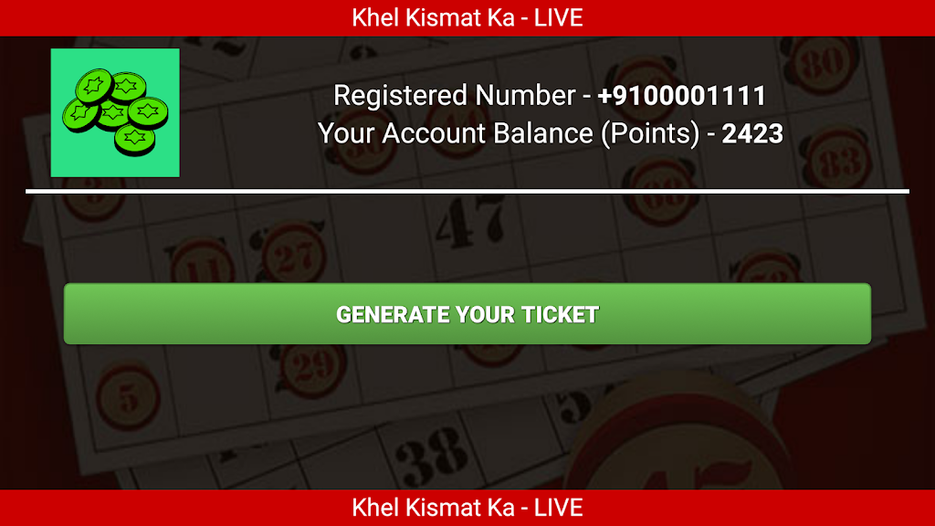 Khel Kismat Ka - Live Tambola Game Screenshot 3 