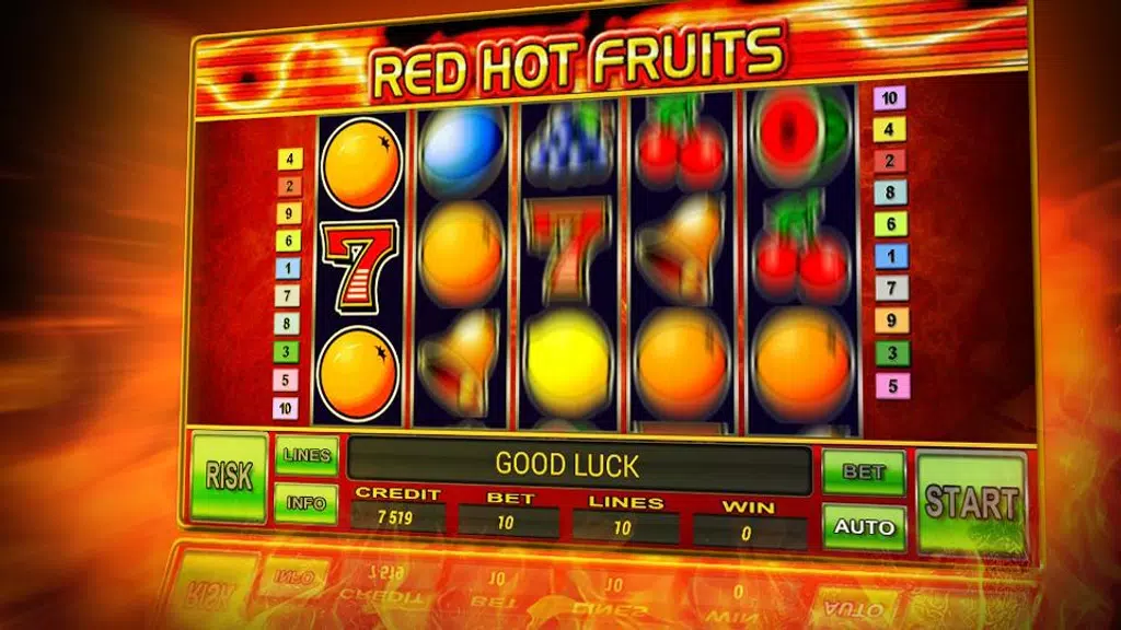 Red Hot Fruits Delux Screenshot 1 