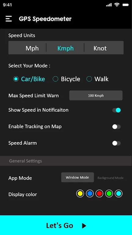 GPS Speedometer - Odometer App Screenshot 4 