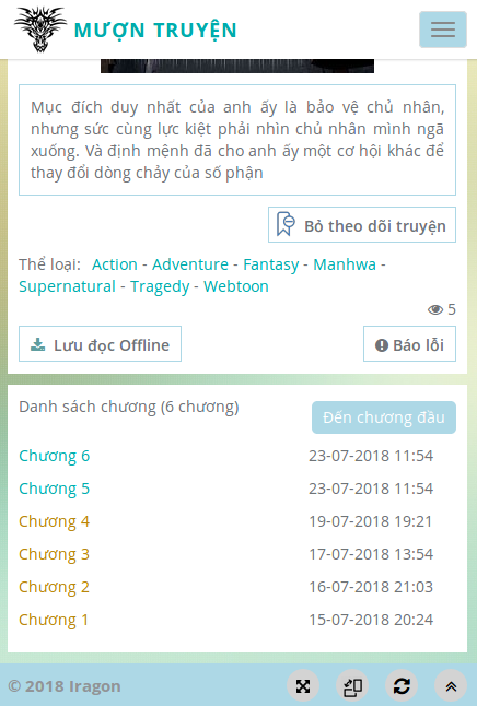 Mượn Truyện Screenshot 2 