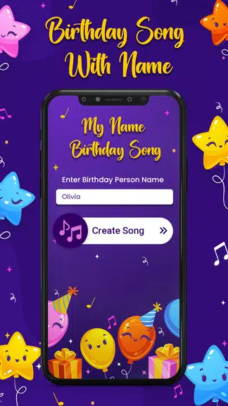 Happy Birthday Song Screenshot 2