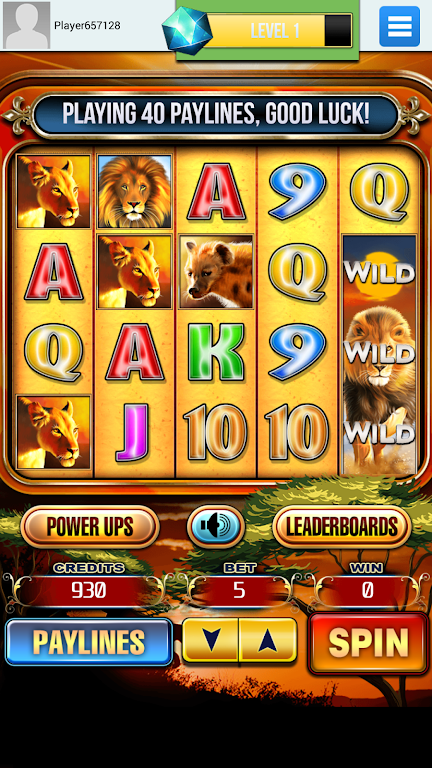 Lion Run | Slots Free Screenshot 1 